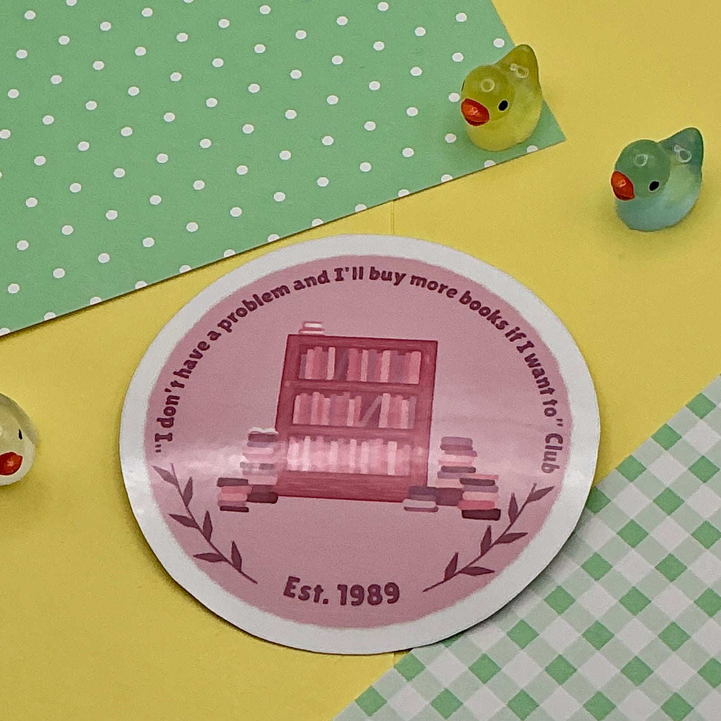 Book Club Sticker