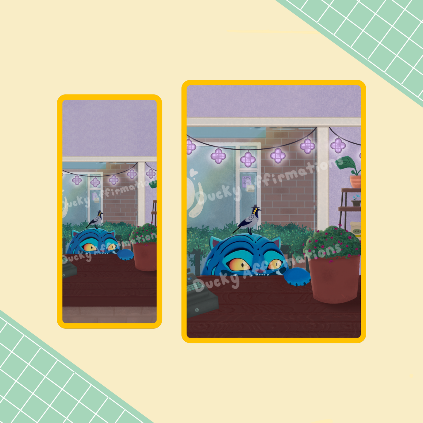 Plant Shop Digital Device Wallpaper