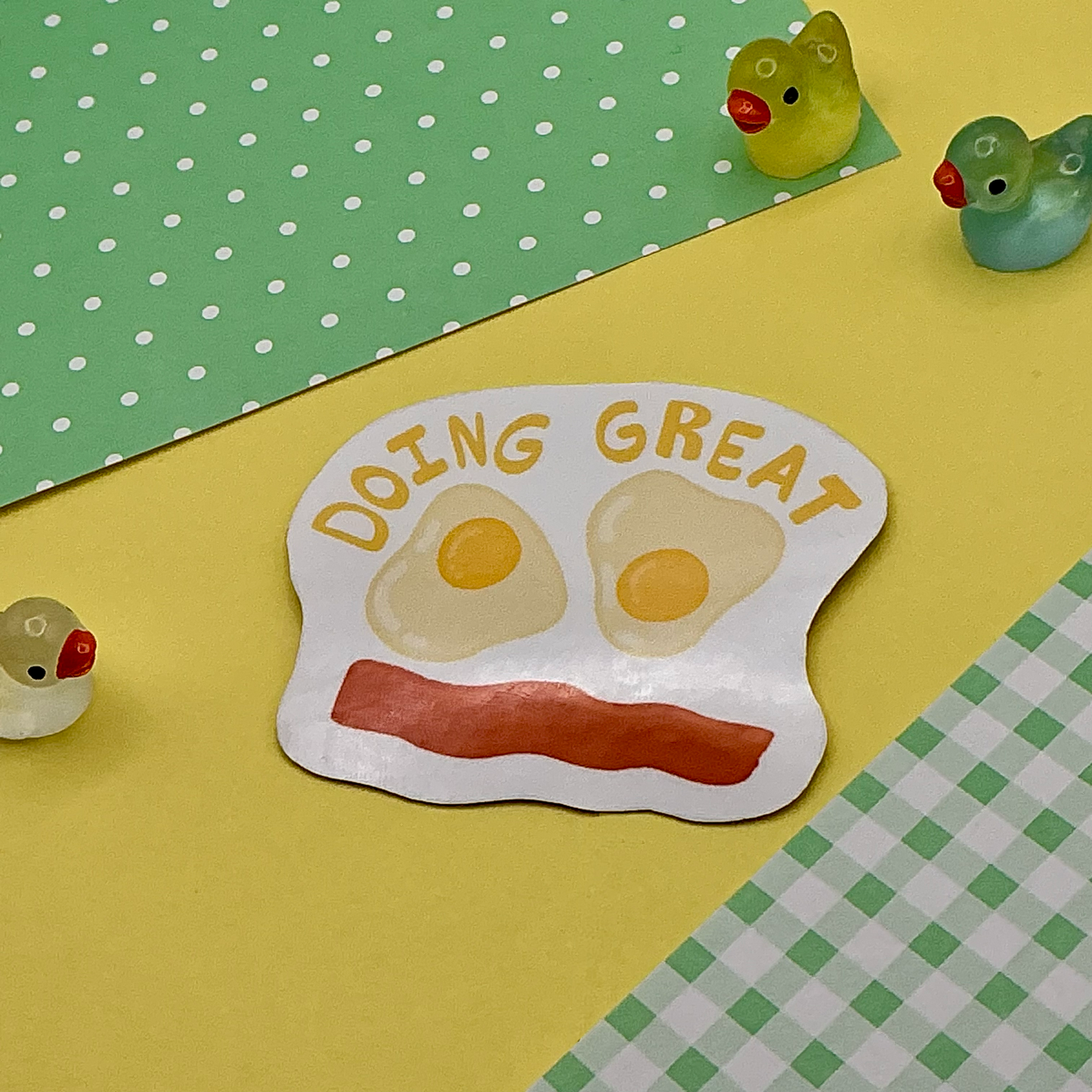 Doing Great Sticker